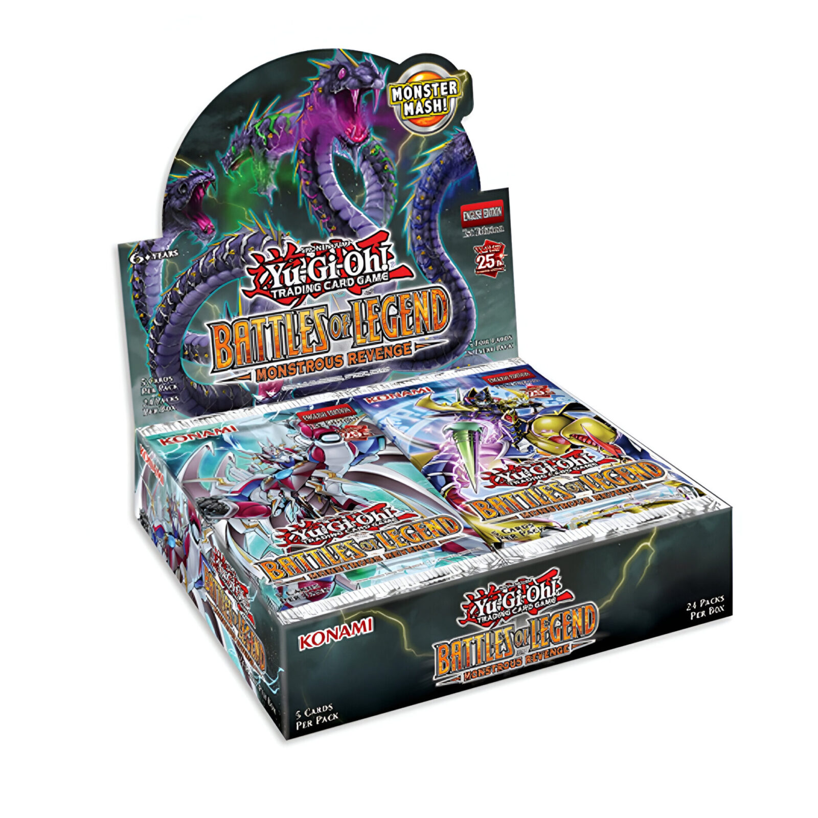 Yu-Gi-Oh! TCG: Battles of Legend: Monstrous Revenge Booster (24 Packs)