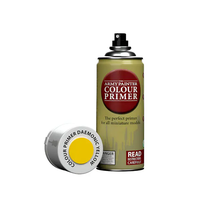 The Army Painter – Colour Primer – Daemonic Yellow (6 Packs)* 3