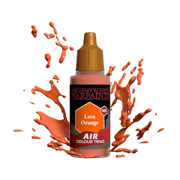 The Army Painter – Warpaints Air – Lava Orange (6 Packs) 3