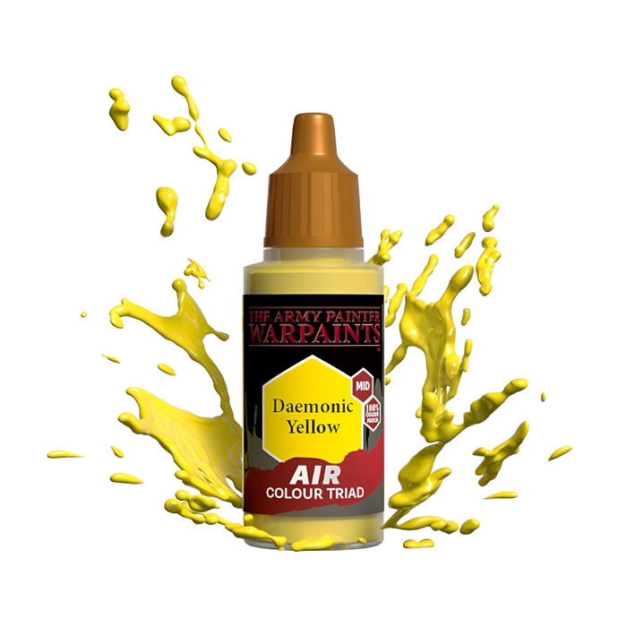 The Army Painter – Warpaints Air – Daemonic Yellow (6 Packs)