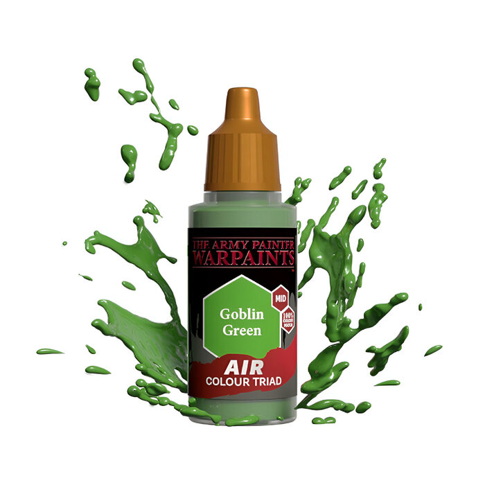 The Army Painter – Warpaints Air – Goblin Green (6 Packs)