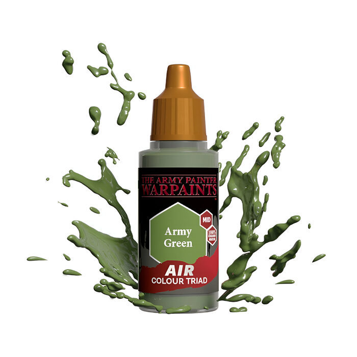 The Army Painter – Warpaints Air – Army Green (6 Packs)