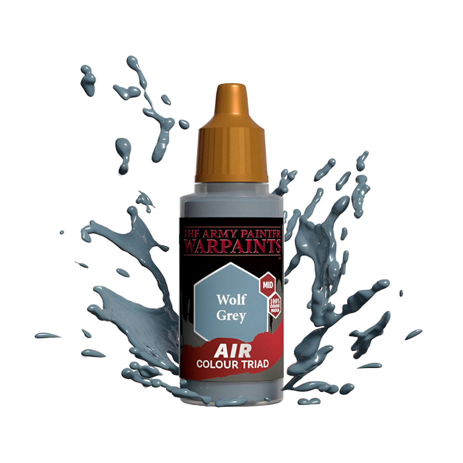 The Army Painter – Warpaints Air – Wolf Grey (6 Packs)