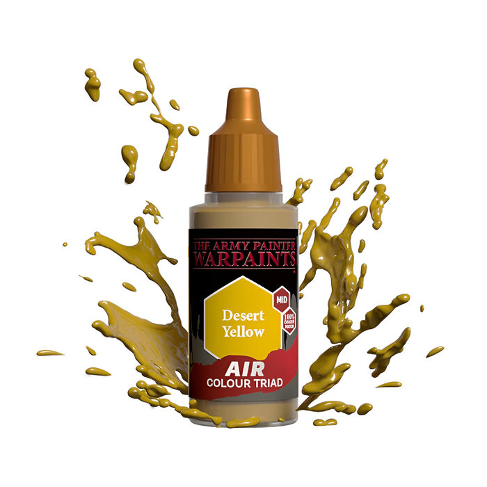 The Army Painter – Warpaints Air – Desert Yellow (6 Packs)