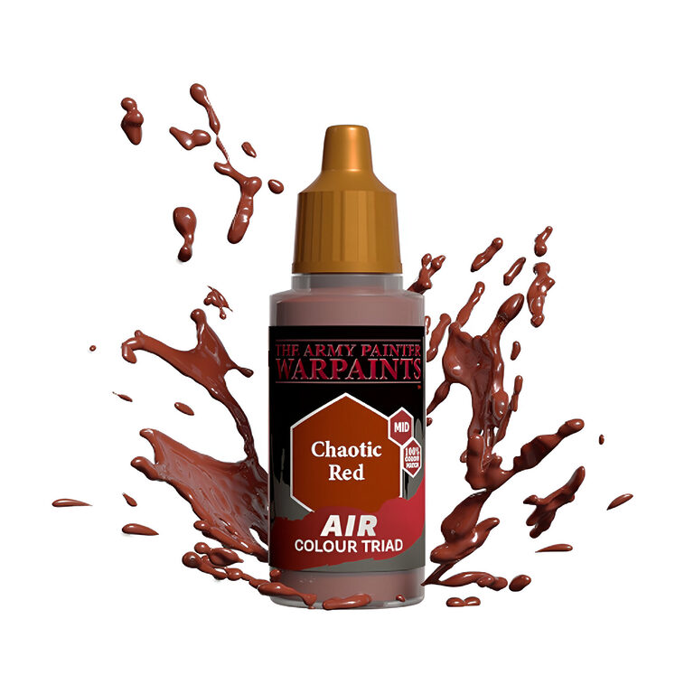 The Army Painter – Warpaints Air – Chaotic Red (6 Packs)