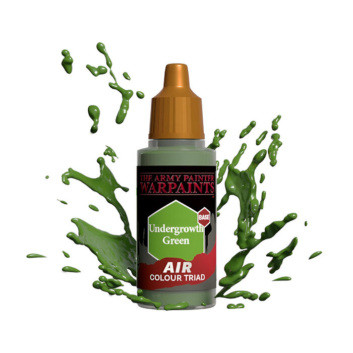 The Army Painter – Warpaints Air – Undergrowth Green (6 Packs)