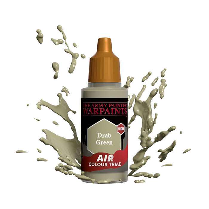 The Army Painter – Warpaints Air – Drab Green (6 Packs)