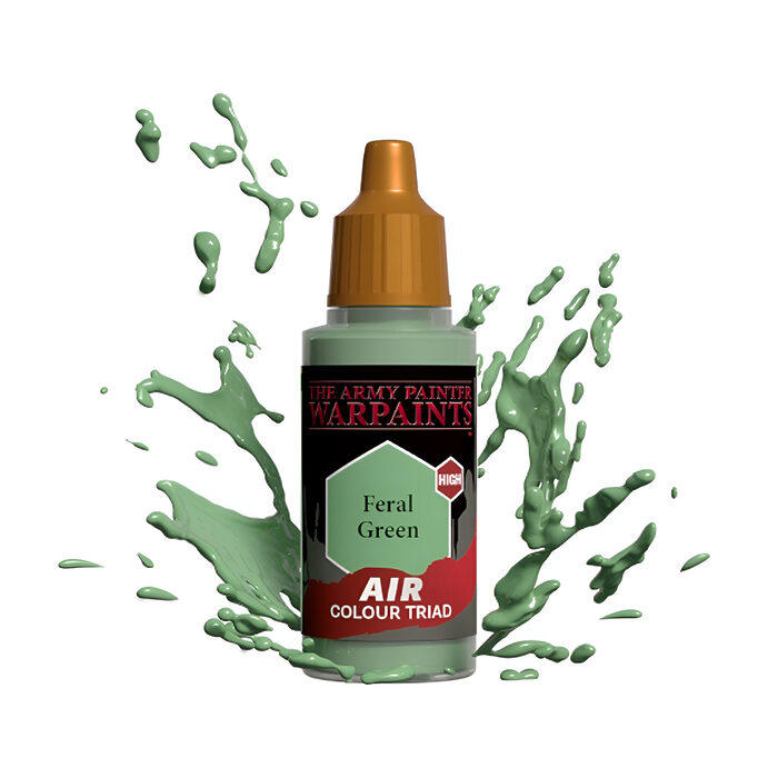 The Army Painter – Warpaints Air – Feral Green (6 Packs)