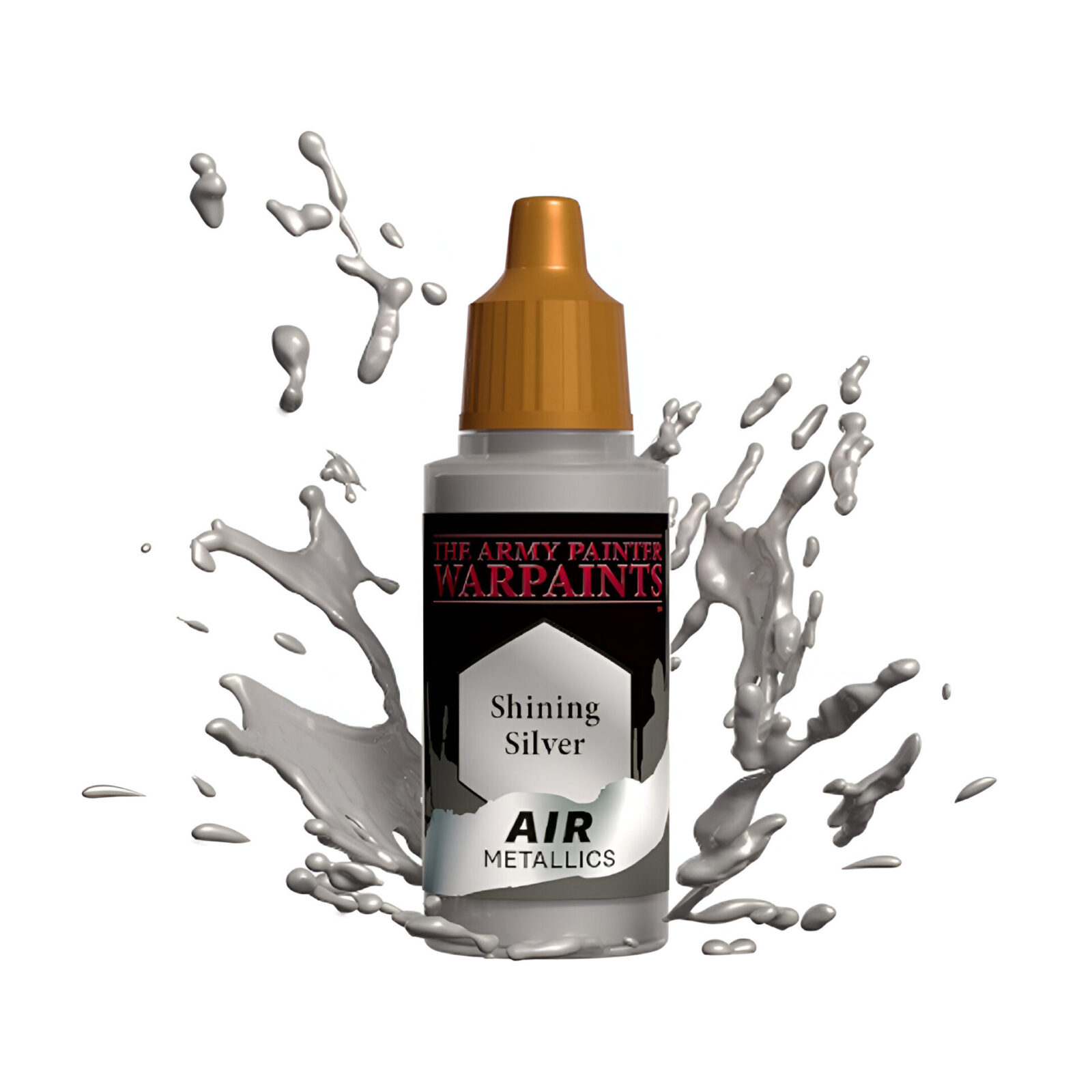 The Army Painter – Warpaints Air Metallics – Shining Silver (6 Packs)