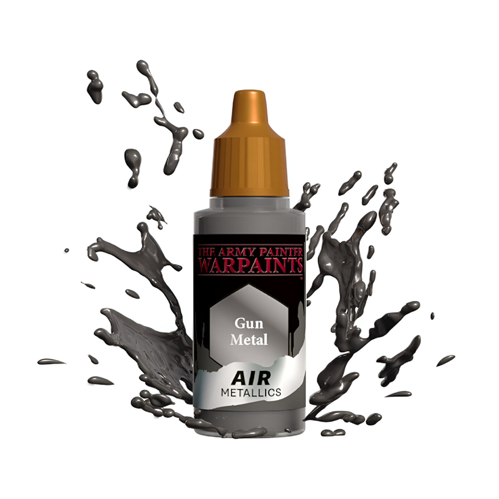 The Army Painter – Warpaints Air Metallics – Gun Metal (6 Packs)