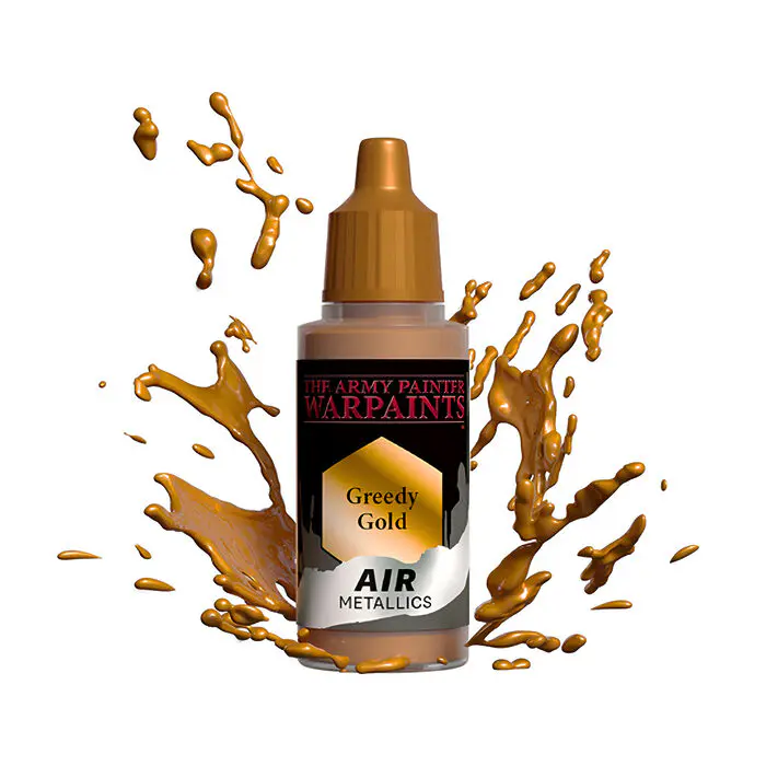 The Army Painter – Warpaints Air Metallics – Greedy Gold (6 Packs) 3