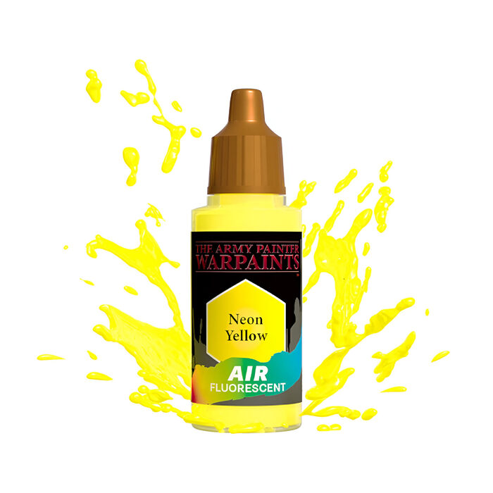 The Army Painter – Warpaints Air Fluorescent – Neon Yellow (6 Packs)