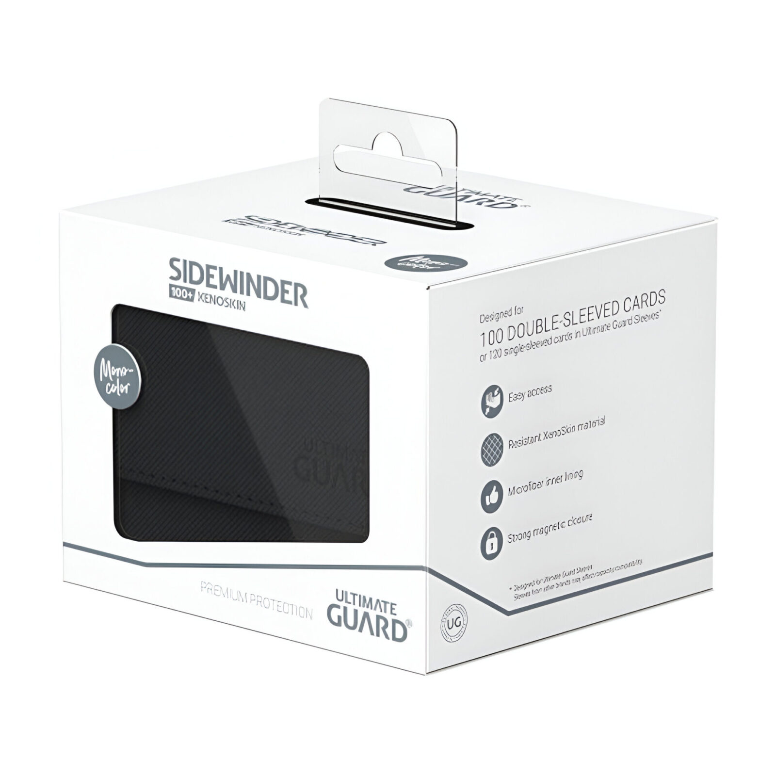 Ultimate Guard – Sidewinder 100+ XenoSkin – Monocolor Black