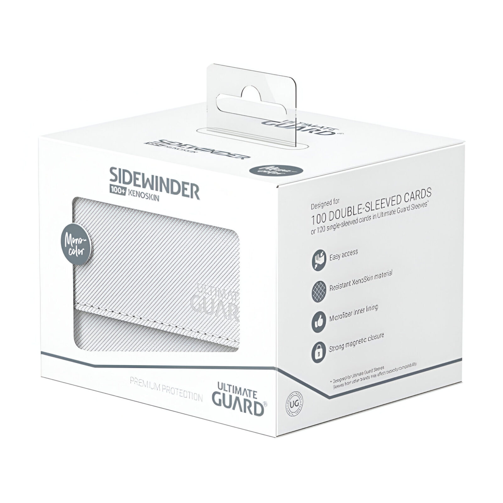 Ultimate Guard – Sidewinder 100+ XenoSkin – Monocolor White