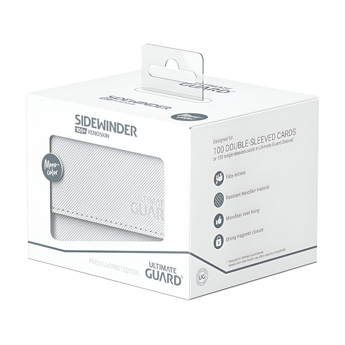 Ultimate Guard – Sidewinder 100+ XenoSkin – Monocolor White