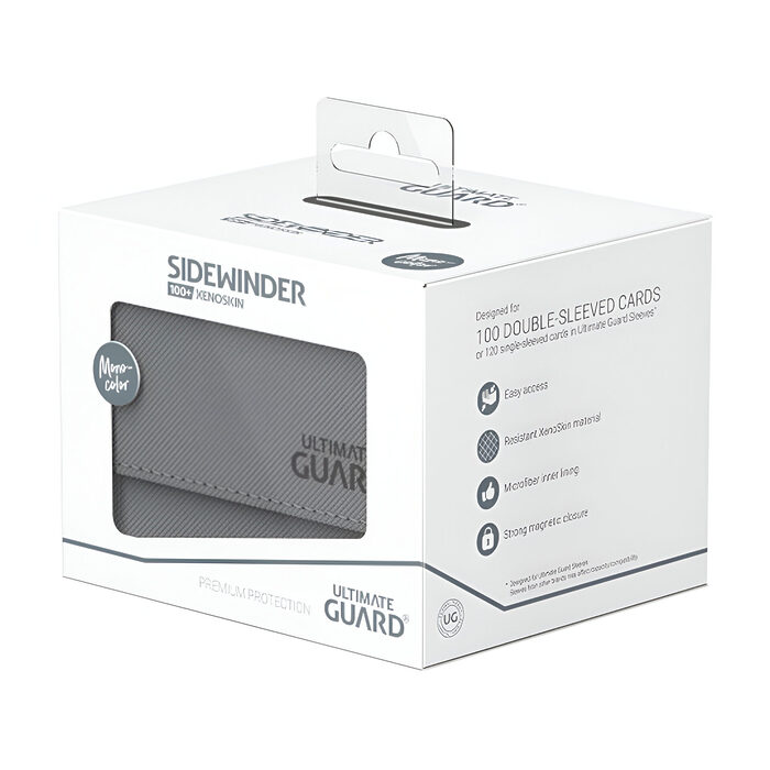 Ultimate Guard – Sidewinder 100+ XenoSkin – Monocolor Grey