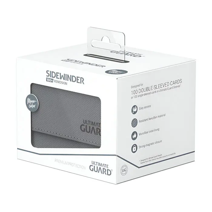 Ultimate Guard – Sidewinder 100+ XenoSkin – Monocolor Grey 3
