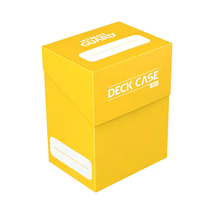 Ultimate Guard – Deck Case 80+ Standard Size – Yellow 3