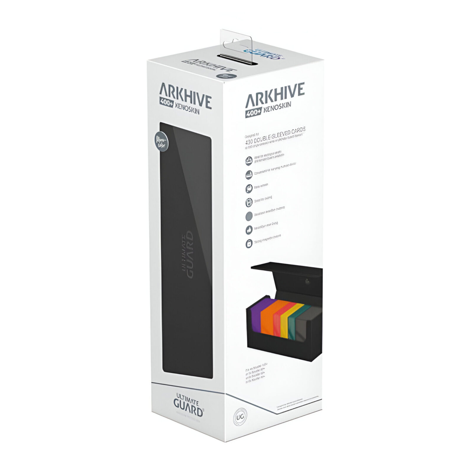 Ultimate Guard – Arkhive 400+ XenoSkin – Monocolor Black