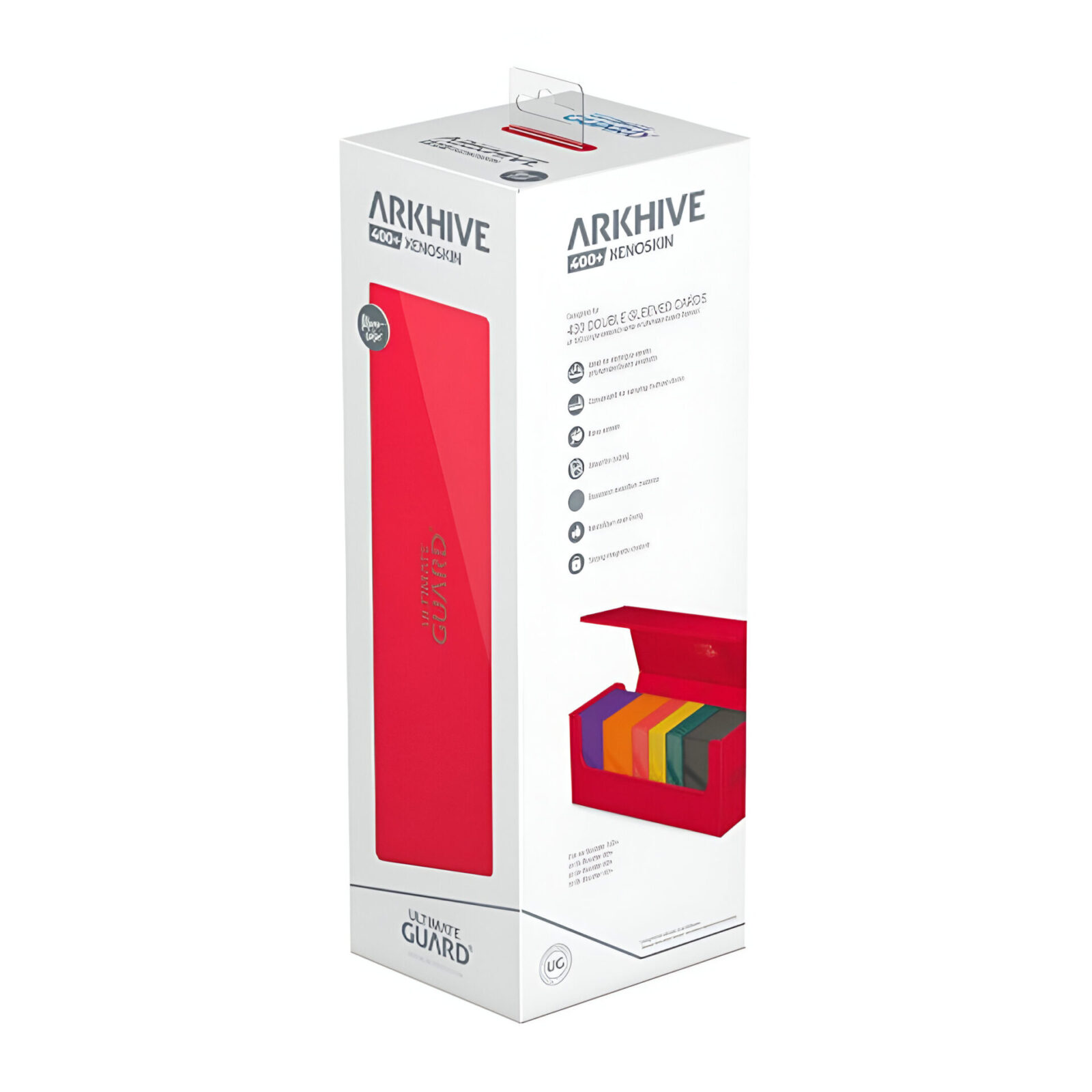 Ultimate Guard – Arkhive 400+ XenoSkin – Monocolor Red