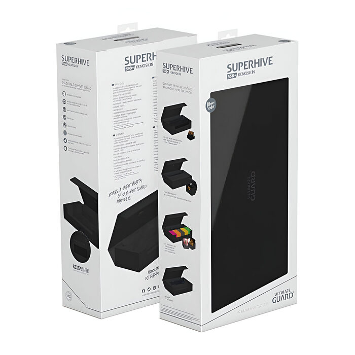 Ultimate Guard – Superhive 550+ XenoSkin – Monocolor Black