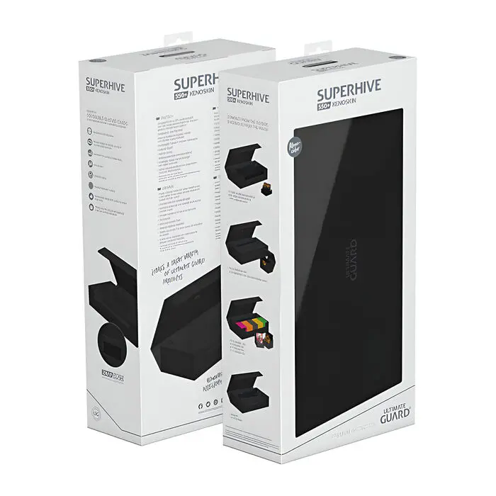 Ultimate Guard – Superhive 550+ XenoSkin – Monocolor Black 3