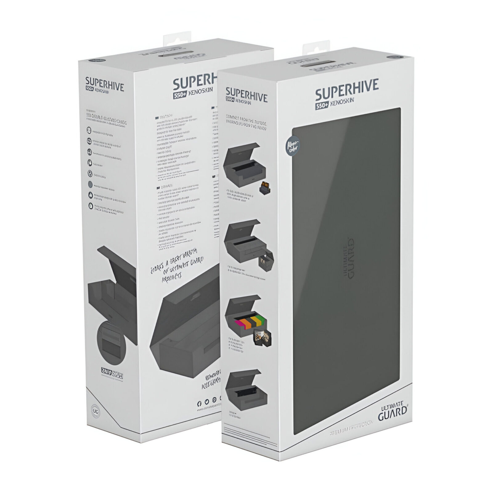 Ultimate Guard – Superhive 550+ XenoSkin – Monocolor Grey