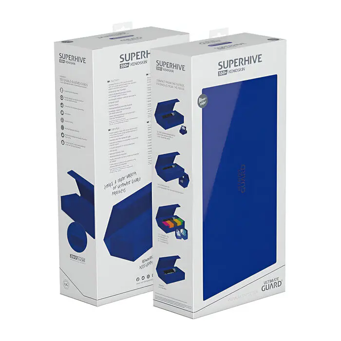 Ultimate Guard – Superhive 550+ XenoSkin – Monocolor Blue 3