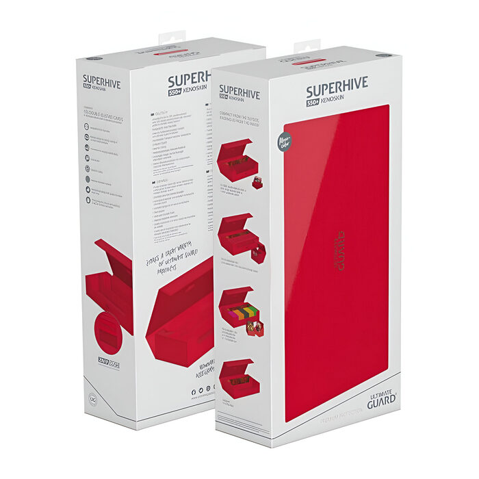 Ultimate Guard – Superhive 550+ XenoSkin – Monocolor Red