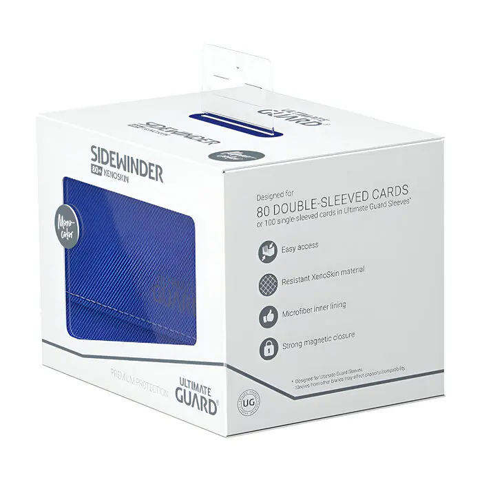 Ultimate Guard – Sidewinder 80+ XenoSkin – Monocolor Blue 3