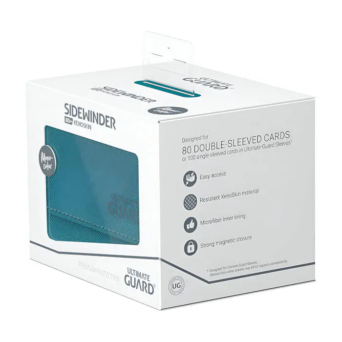 Ultimate Guard – Sidewinder 80+ XenoSkin – Monocolor Petrol 3