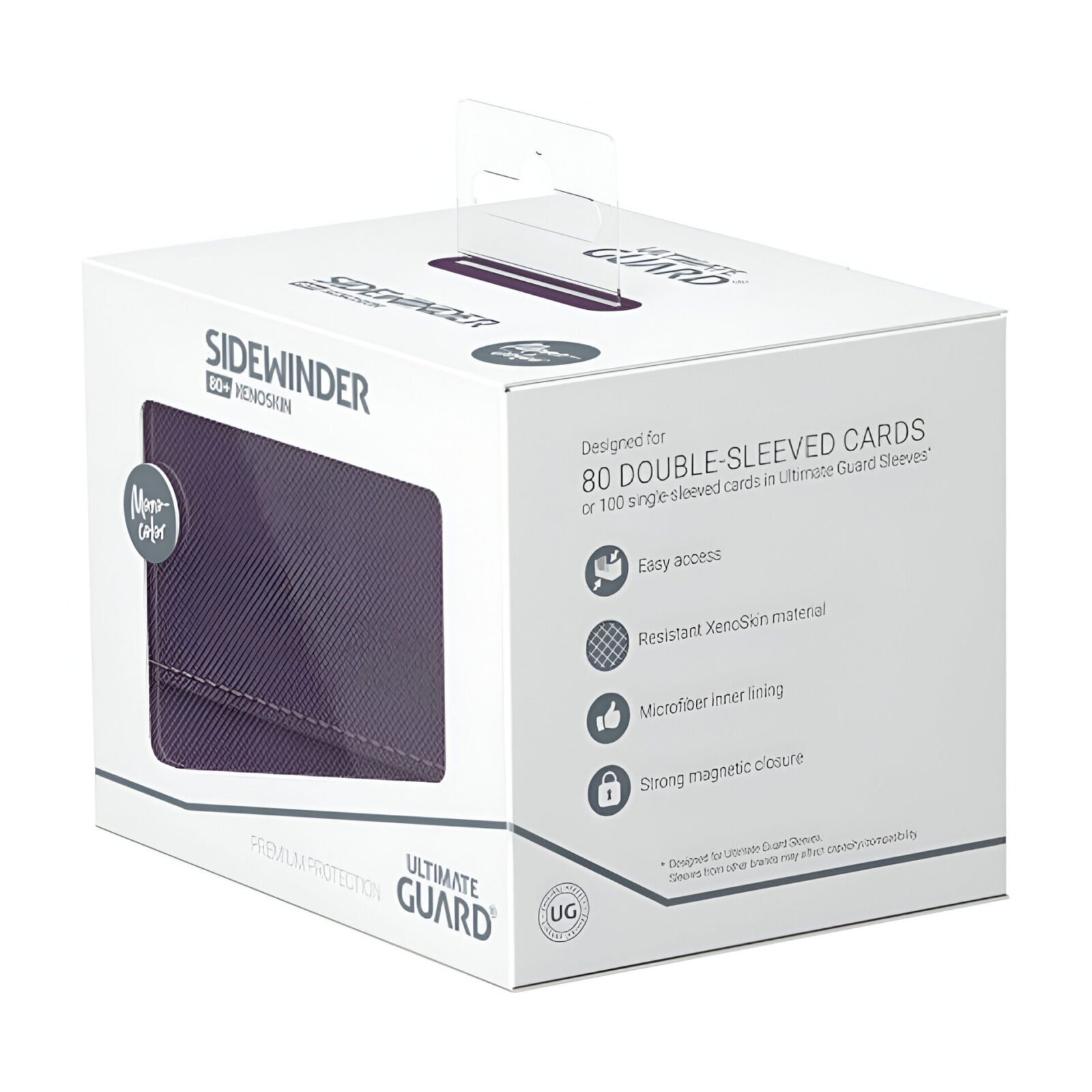 Ultimate Guard – Sidewinder 80+ XenoSkin – Monocolor Purple