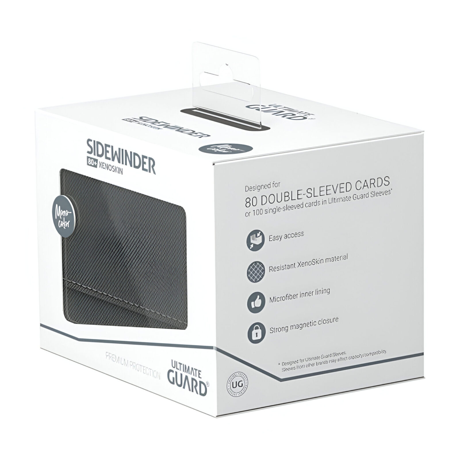 Ultimate Guard – Sidewinder 80+ XenoSkin – Monocolor Grey