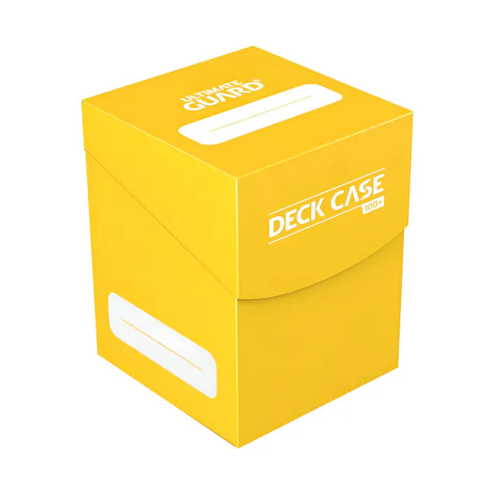 Ultimate Guard – Deck Case 100+ Standard Size – Yellow 3