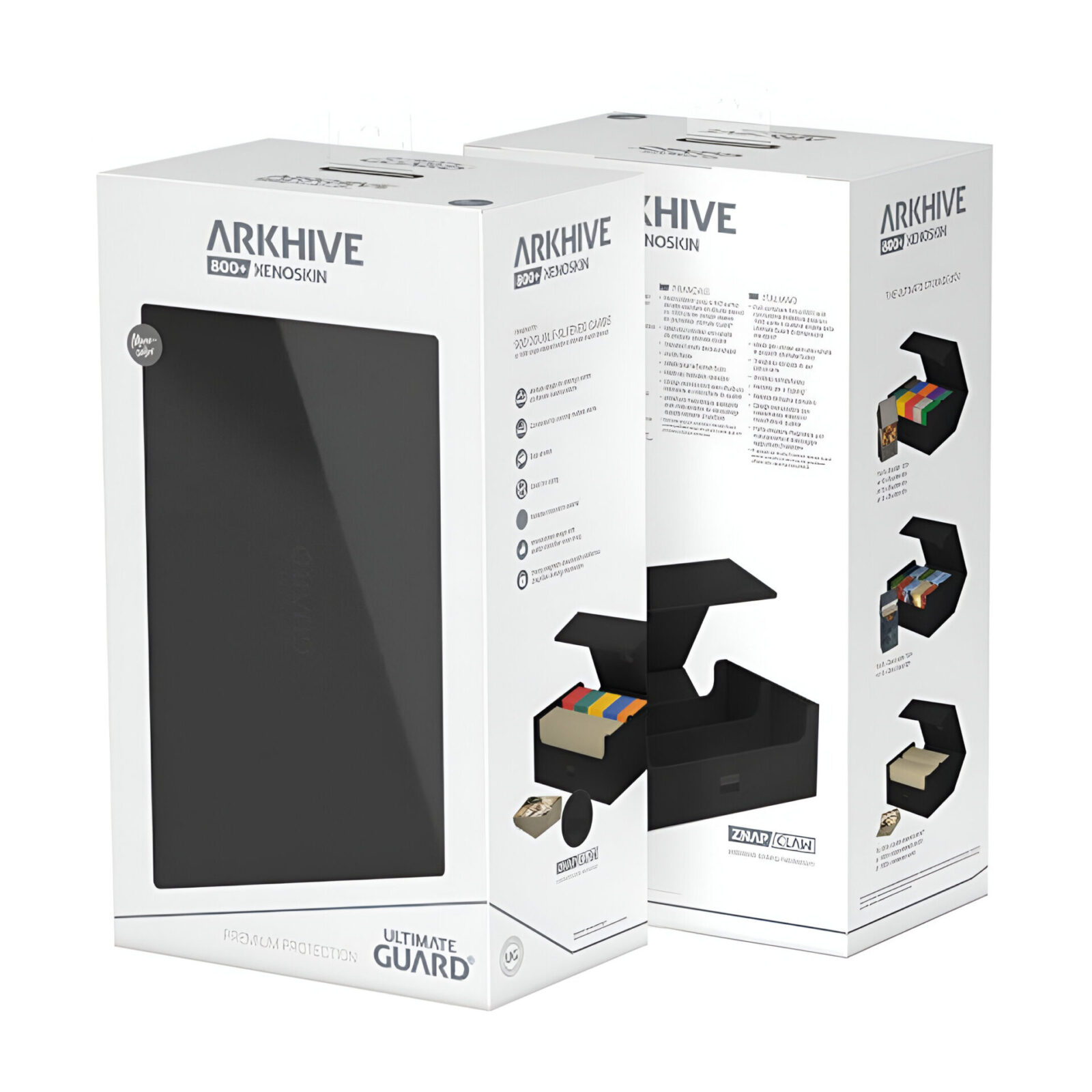 Ultimate Guard – Arkhive 800+ XenoSkin – Monocolor Black