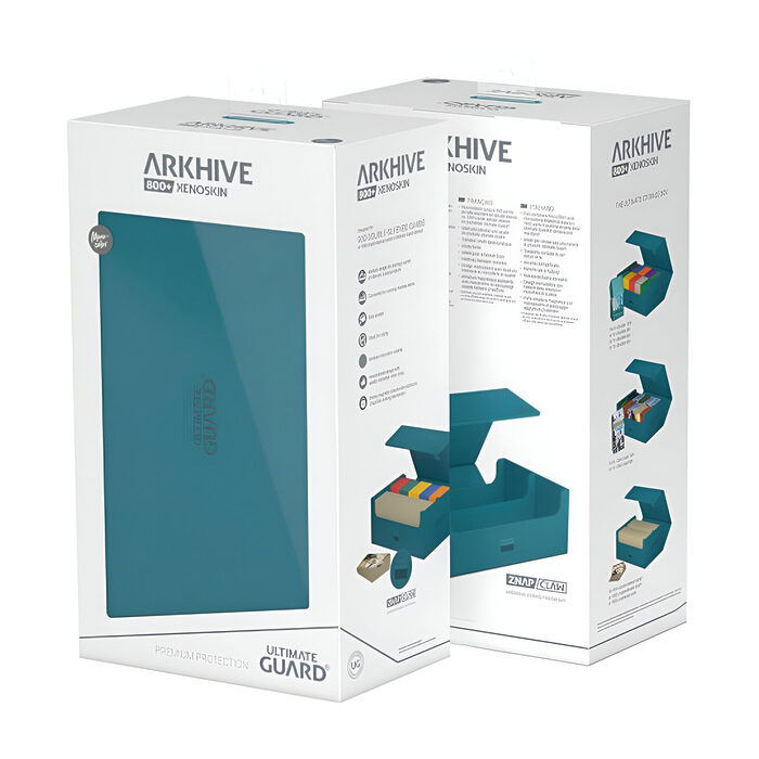 Ultimate Guard – Arkhive 800+ XenoSkin – Monocolor Petrol