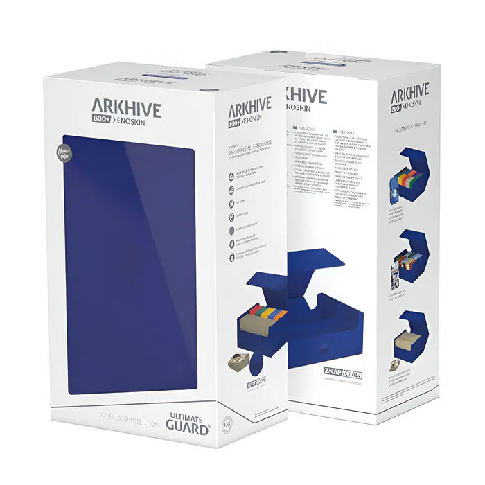 Ultimate Guard – Arkhive 800+ XenoSkin – Monocolor Blue 3
