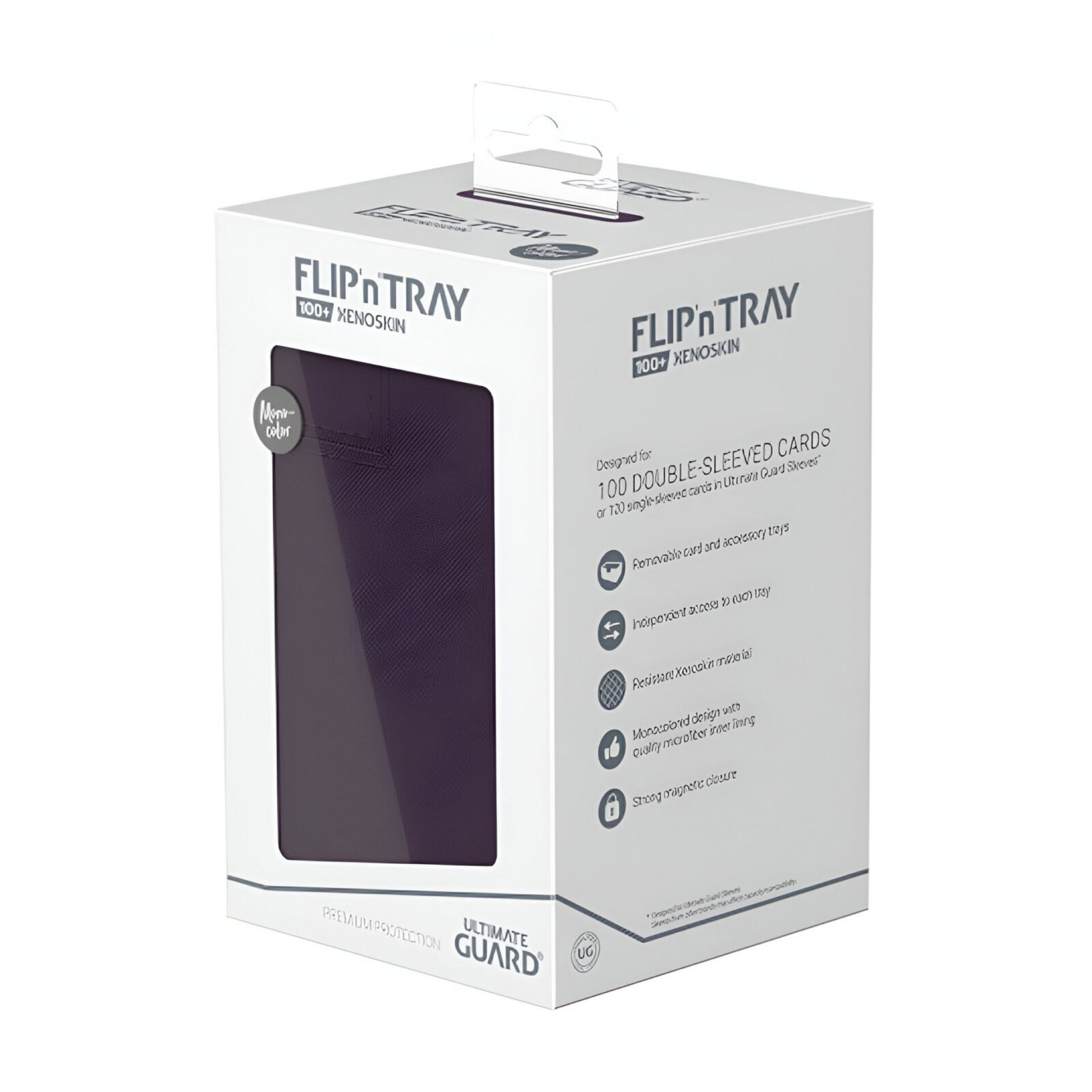 Ultimate Guard – Flip n Tray 100+ XenoSkin – Monocolor Purple