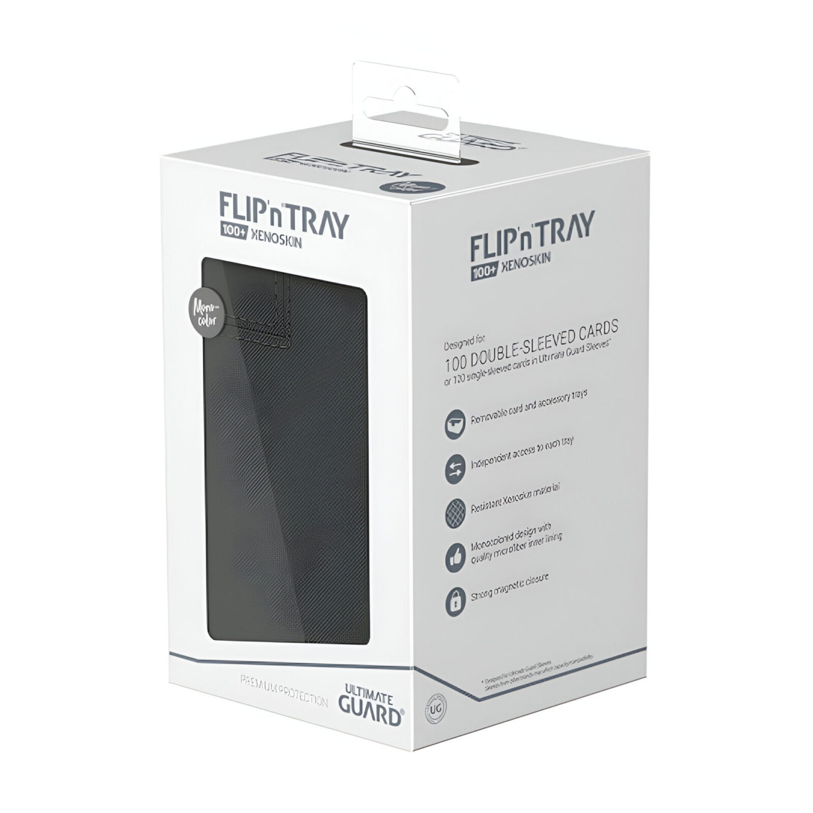 Ultimate Guard – Flip n Tray 100+ XenoSkin – Monocolor Grey