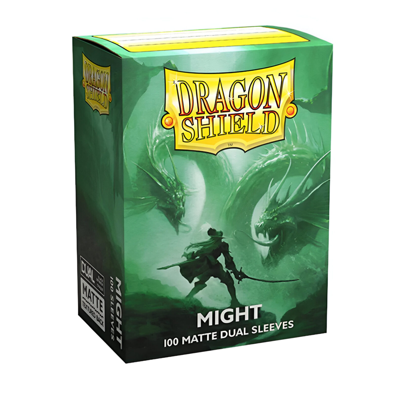 Dragon Shield – Dual Matte Standard Size Sleeves 100pk – Might Green (10 Count)