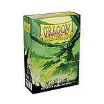 Dragon Shield – Dual Matte Japanese Size Sleeves 60pk – Might Green (10 Count)