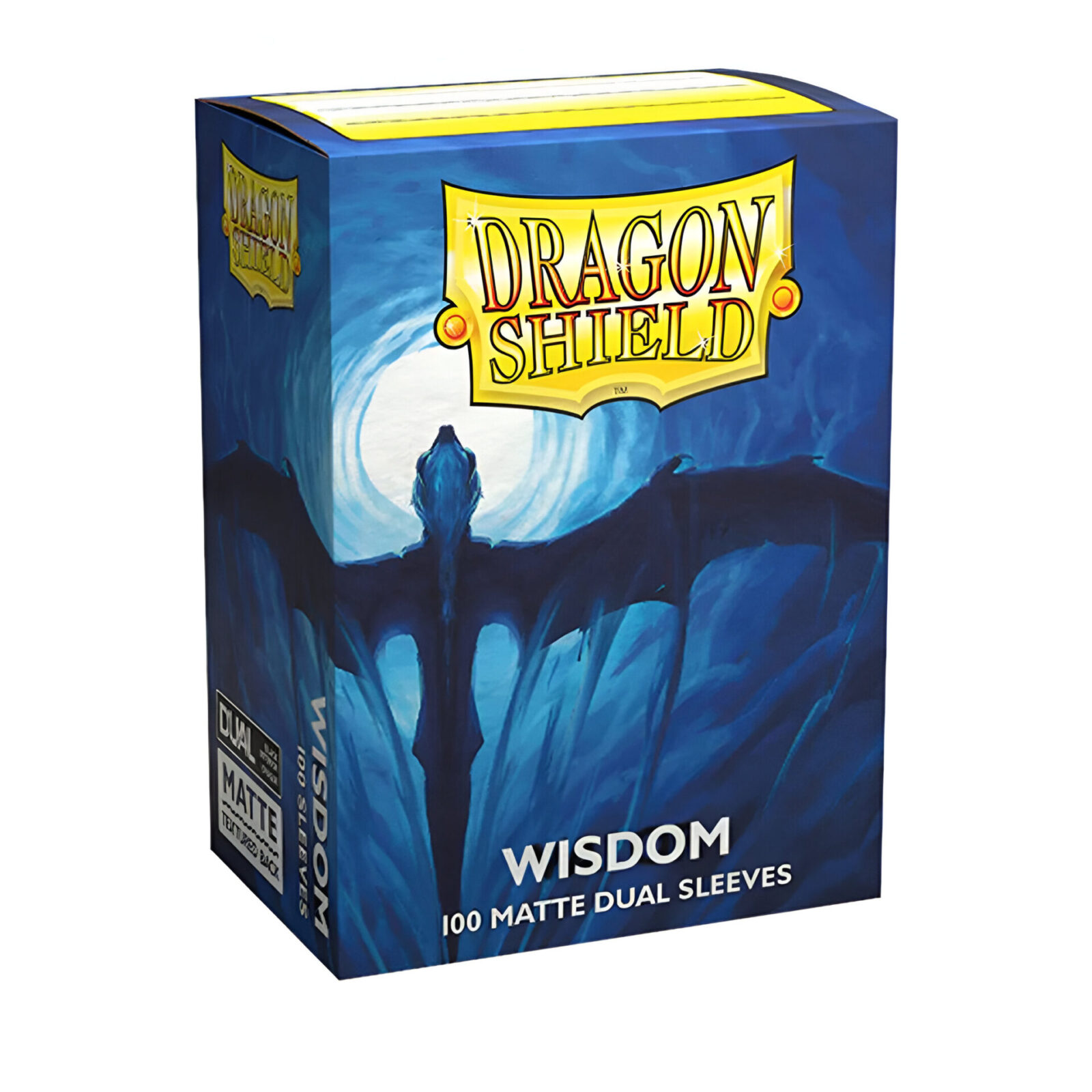 Dragon Shield – Dual Matte Standard Size Sleeves 100pk – Wisdom Blue (10 Packs)