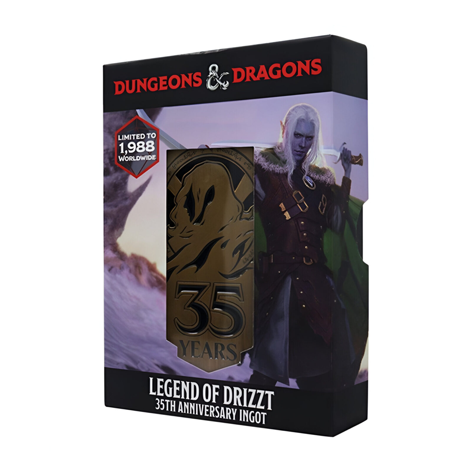 Dungeons & Dragons – Limited Edition Legend of Drizzt 35th Anniversary Ingot