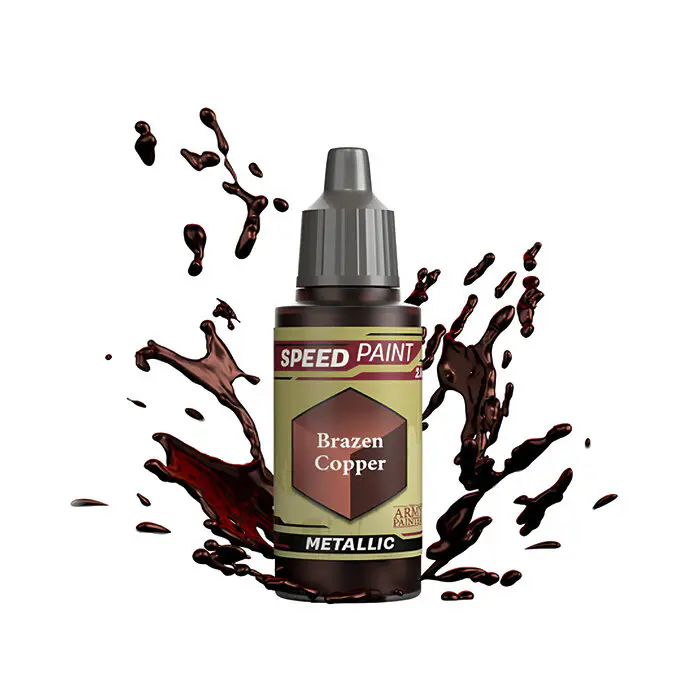 The Army Painter – Speedpaint 2.0 – Brazen Copper (6 Packs) 3