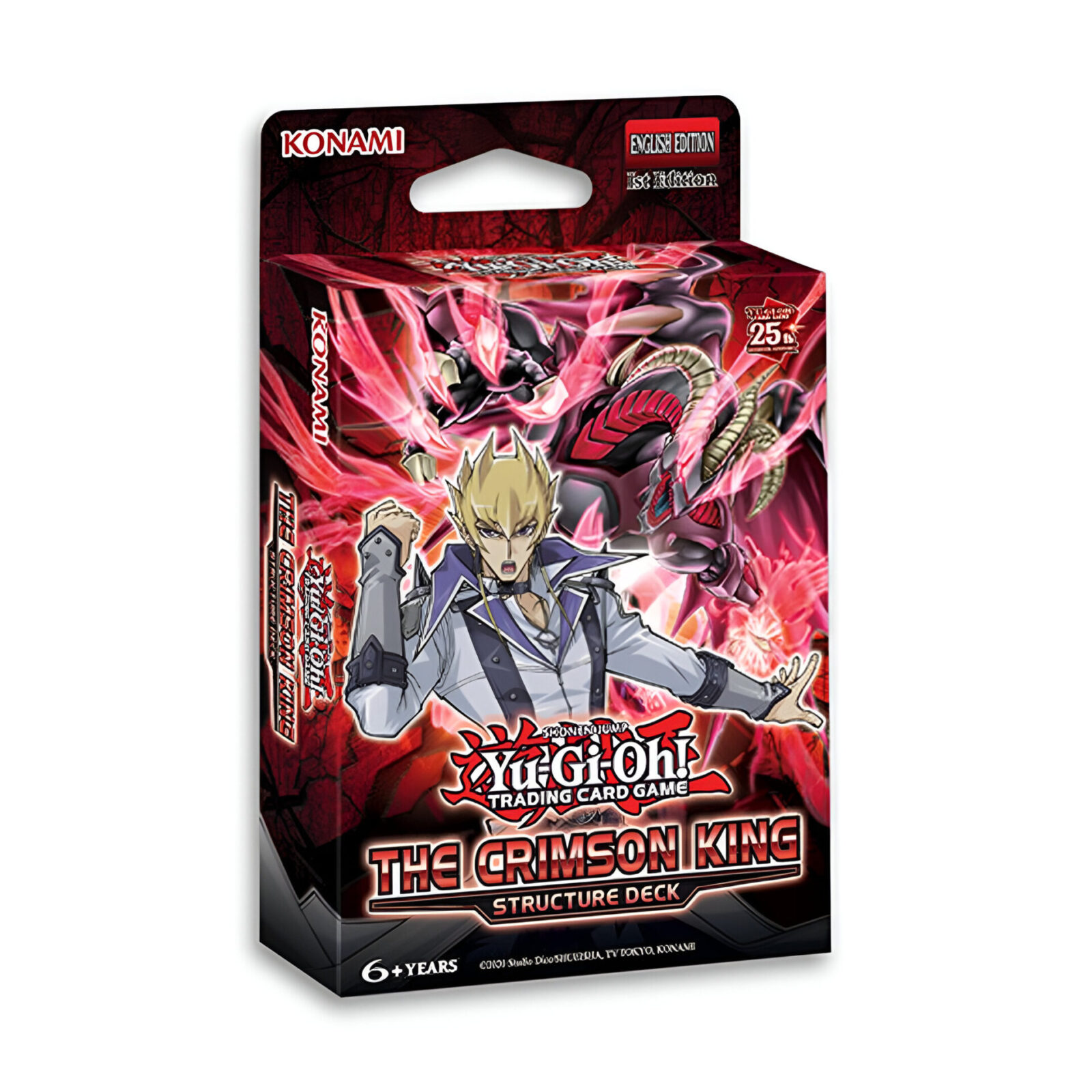 Yu-Gi-Oh! TCG: The Crimson King Structure Deck (8 Packs)