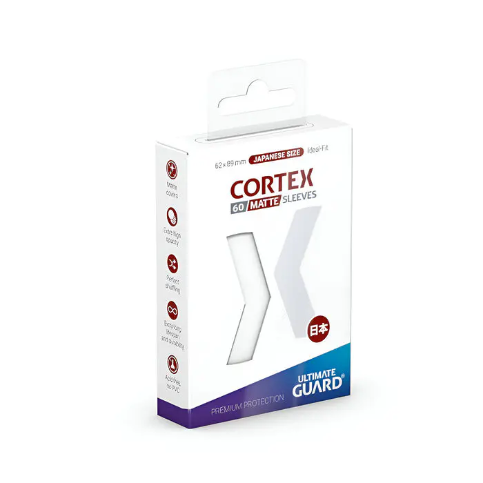Ultimate Guard – Cortex Sleeves Japanese Size – Matte White 60pk 3