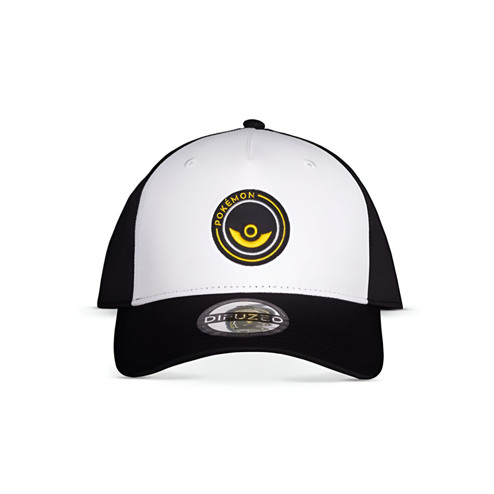 Pokemon – Black and White Pokeball Mens Adjustable Cap