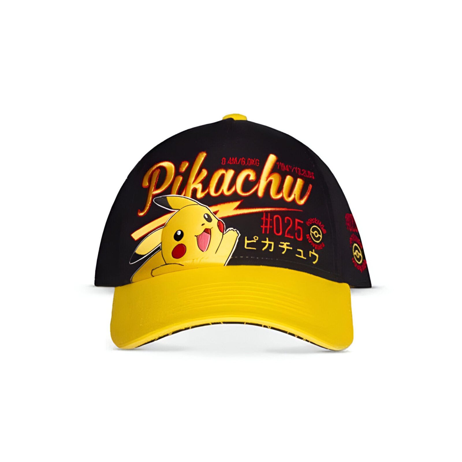 Pokemon – Mens Adjustable Cap – Pikachu