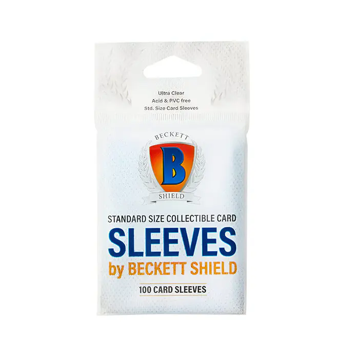 Beckett Shield – Standard Size Collectible Card Sleeves 100 Pack (15 Packs) 3