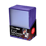 Ultra Pro – 3 x 4 Inch Purple Border Toploader 25 Pack